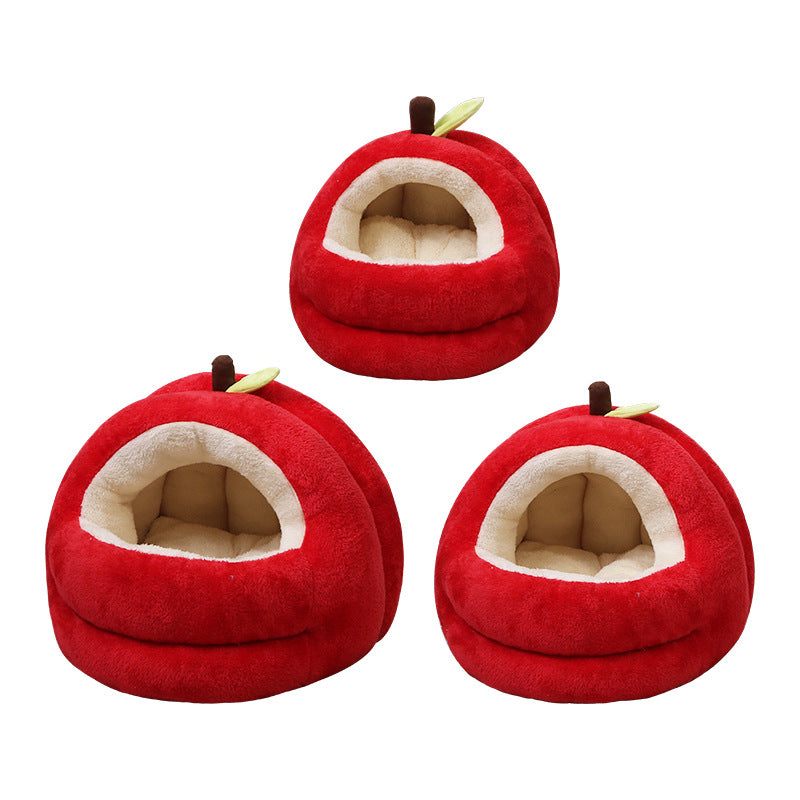Creative Cartoon New Year Holiday Pet Bed